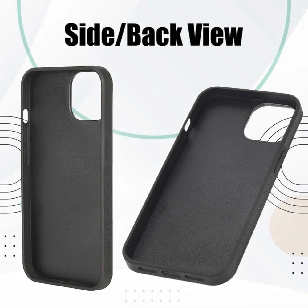 Composition Book Black Slim Case Cover Compatible with Apple iPhones